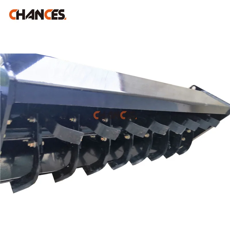 China  Chanes diesel  mini skid steer loader  tracked attachment cultivatory rotary tiller tractor garden small rotary tiller