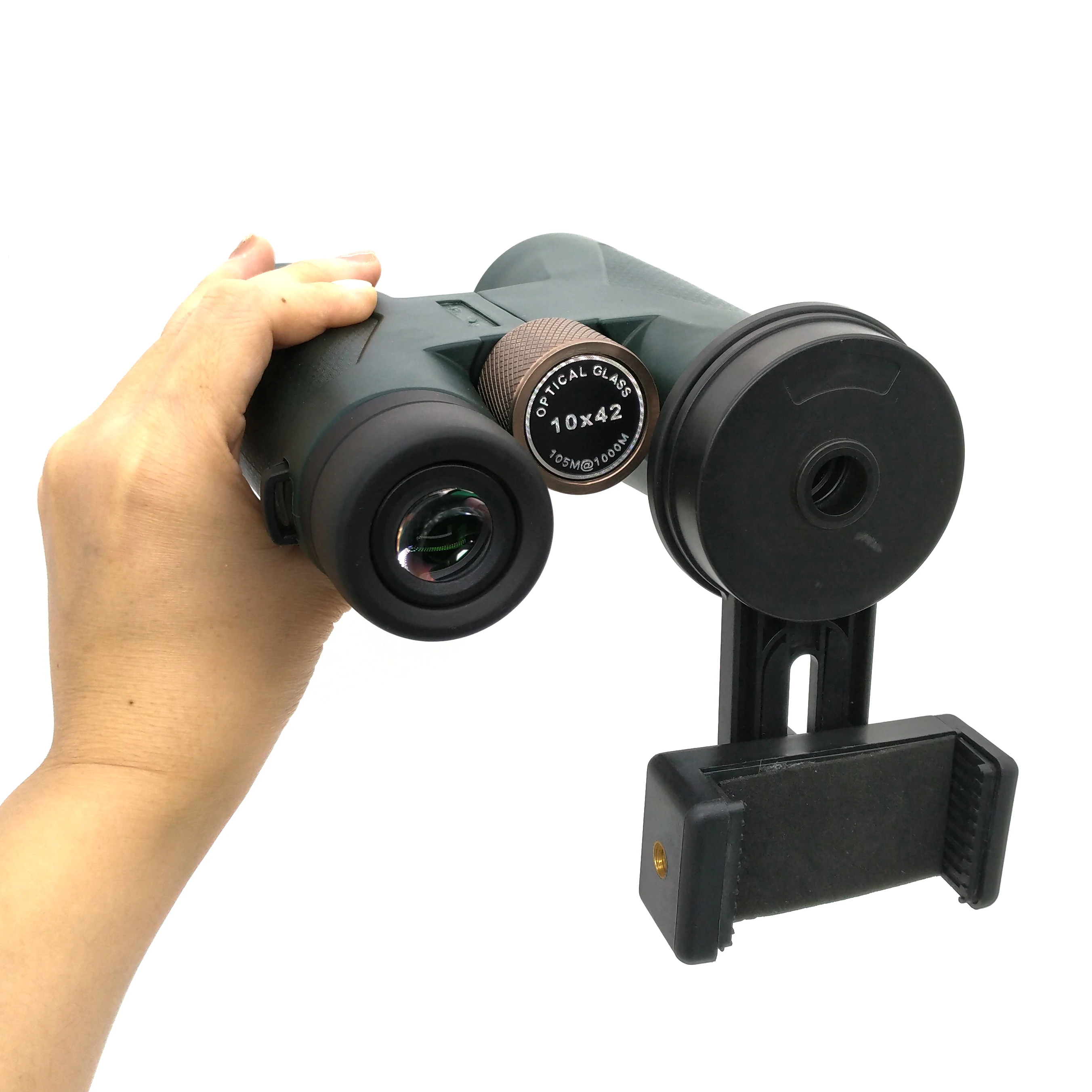 Waterproof 10 x 42 BAK4 Prism Compact Binoculars for Birdwatching Stargazing