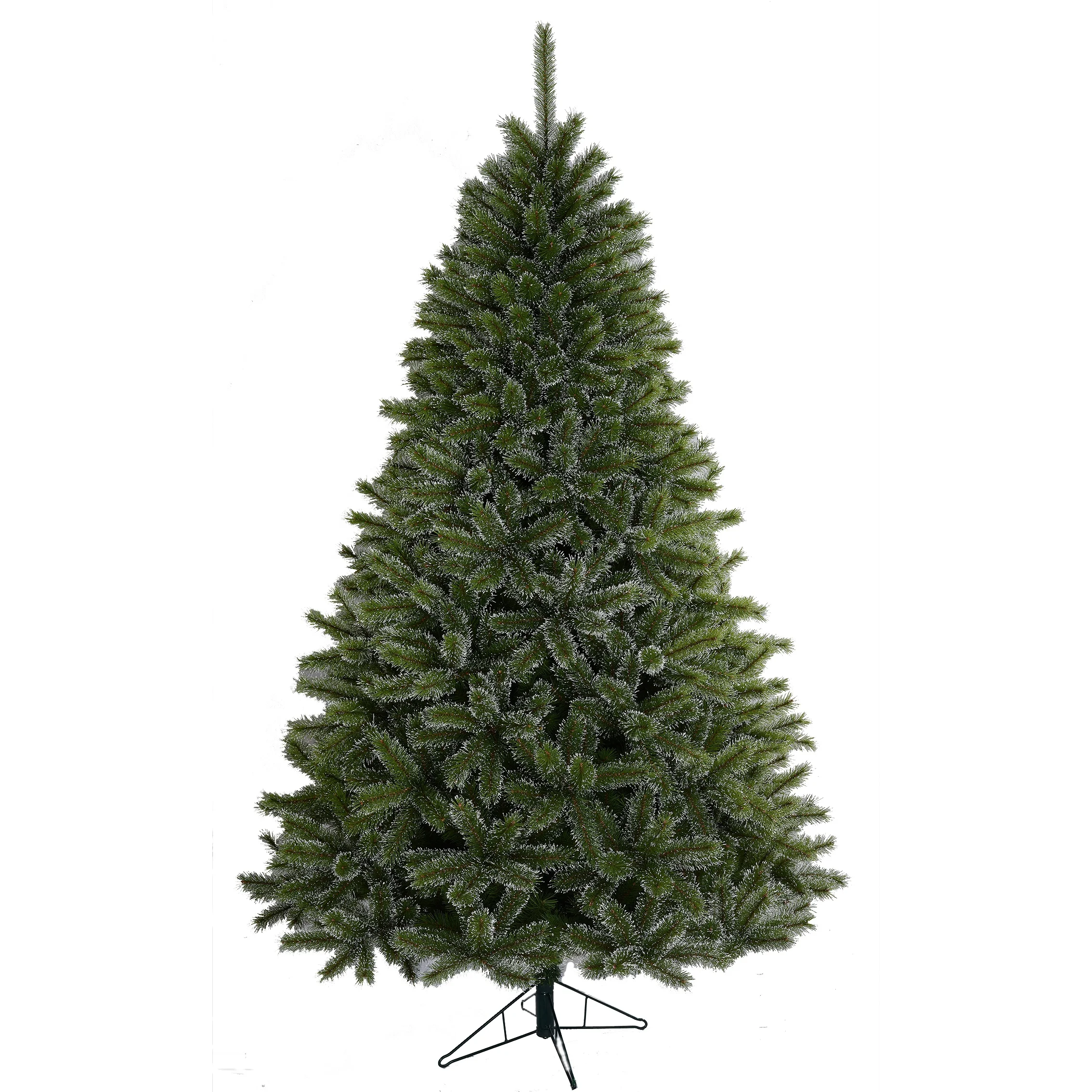 7FT Luxurious Dense Christmas Tree Decoration PVC Pine Needle Mixed Xmas Tree Customize Wholesale Christmas Gifts