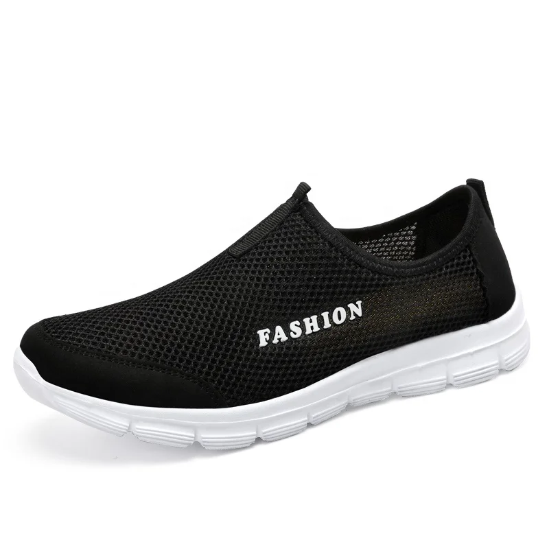 
2020 Summer Breathable Mesh Sneakers Men Shoes Comfortable Slip On Male Shoes Loafers Casual Walking Footwear 