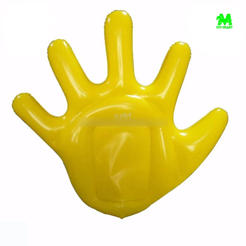 PVC Inflatable Finger Promotion Inflatable Hand Custom Printing Inflatable Hand For Sports Cheering