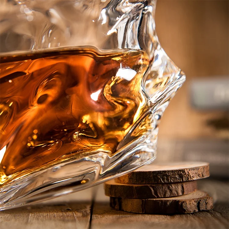 Double Old Fashion 370ml 100% Lead Free Crystal Whiskey Rock Glasses