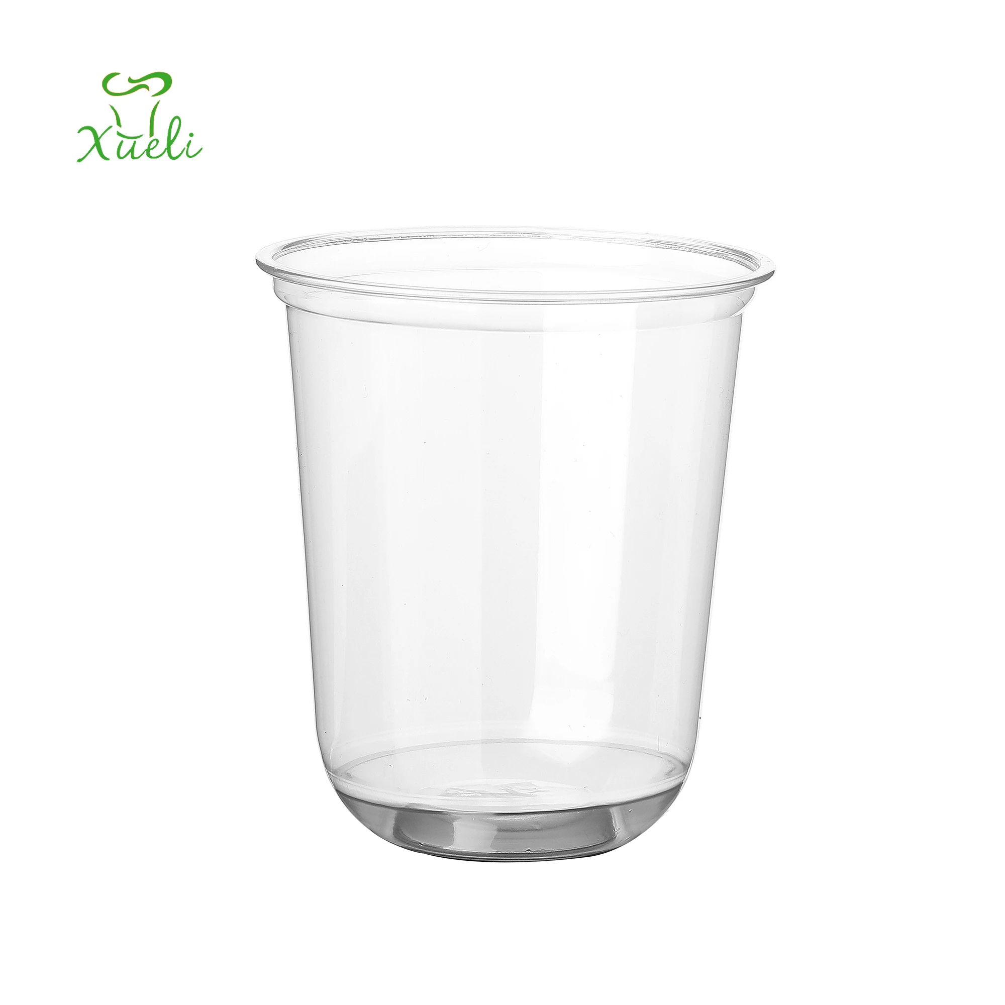 
Great Price Best Quality 16oz U Shape Plastic Disposable Cup Takeaway Clear Tumbler 