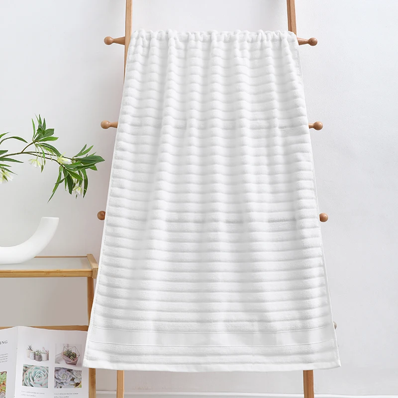 High-End Summer Cotton Bath Towel Quick Drying Absorbent Wrap for the Household for Bath Washcloths