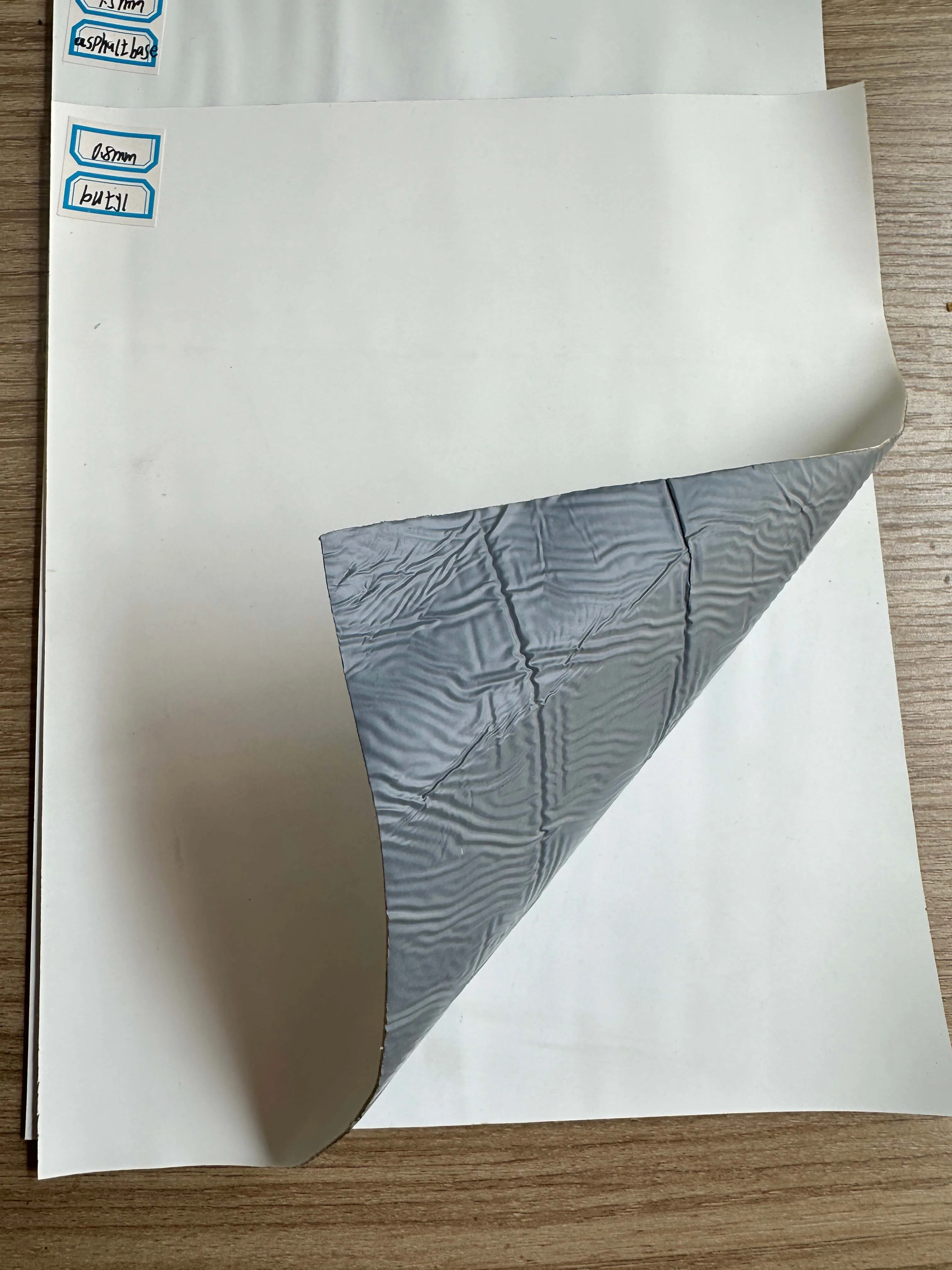 Modern Factory Direct Sale Fluorocarbon Exposed Butyl Self-Adhesive Waterproof Membrane for Wall Construction Rubber Material