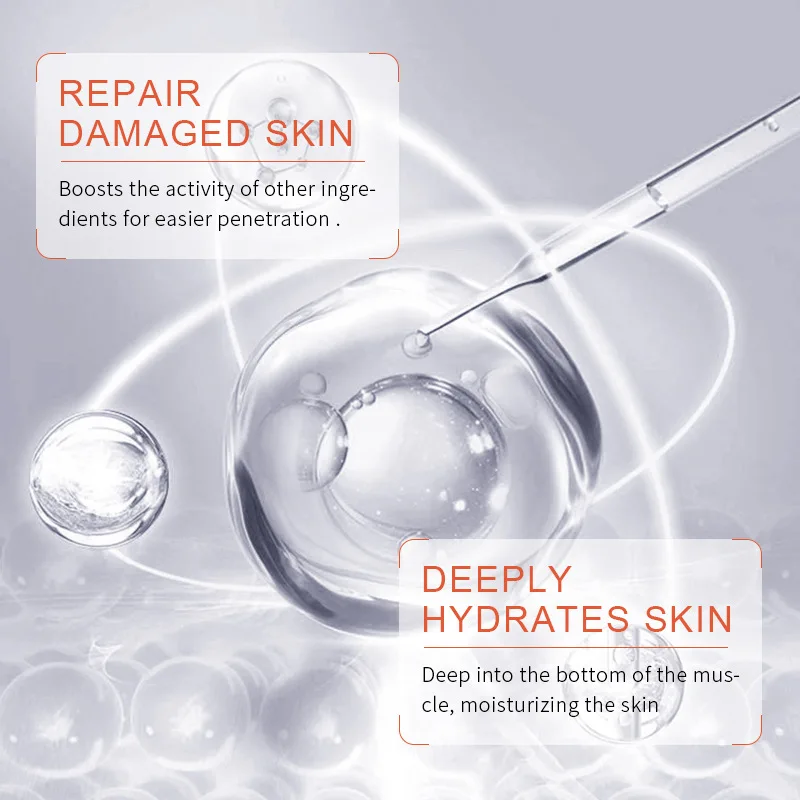 SADOER Whitening Ampoules Serum 24K Gold Hyaluronic Acid Vitamin C Ampoule Serum Skin Care Ampoules