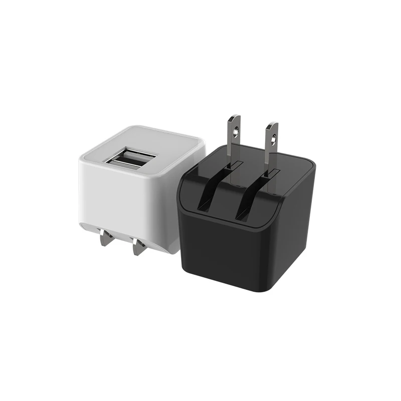 
 Высокое качество OEM ETL 5V 2.4A 12W 2 порта мобильный телефон Mini USB настенное зарядное устройство складной us вилка  