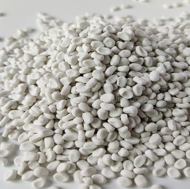 CaCO3 Filler Plastic Masterbatch HDPE Granules Shopping Bags