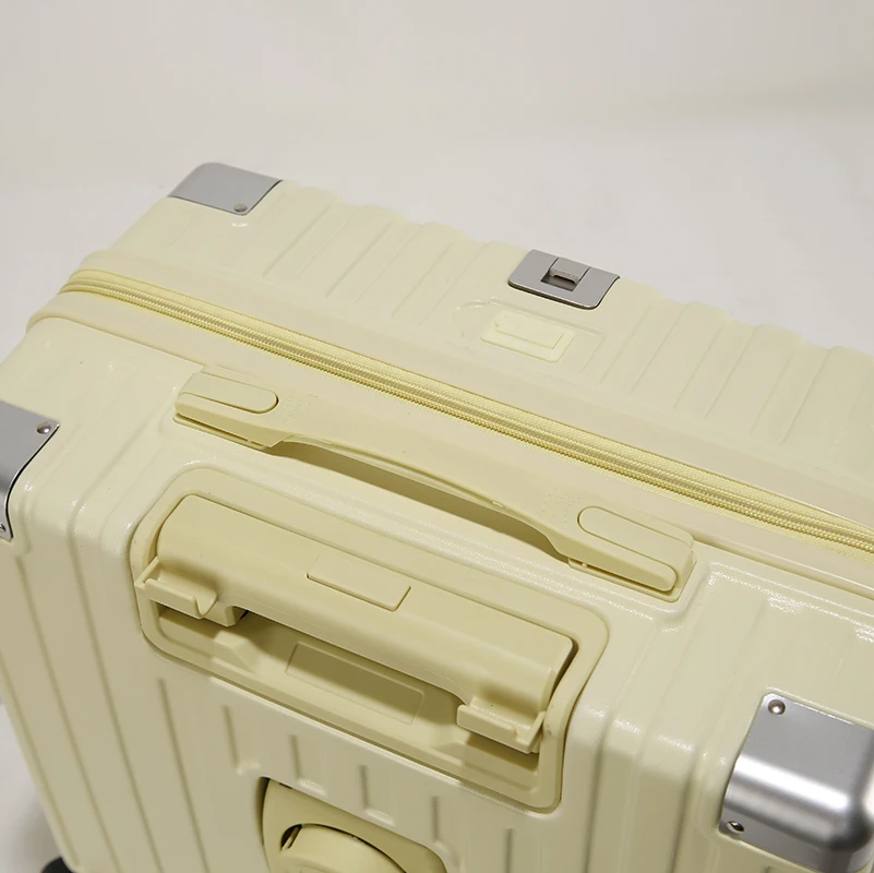 Unisex Mute Large-Capacity Suitcase with Spinner Caster Thickened Case for Outdoor Travel Convenient Trolley Luggage Set