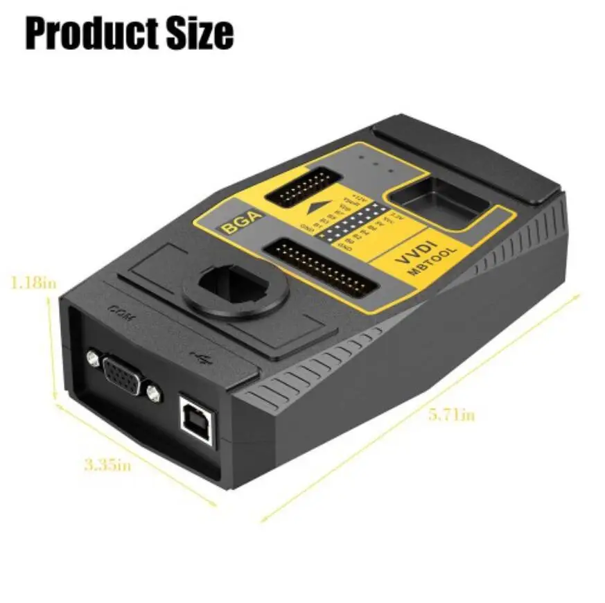 Xhorse V5.1.1 VVDI  VVDI MB BGA TOOL  Key Programmer with 1 Year Tokens