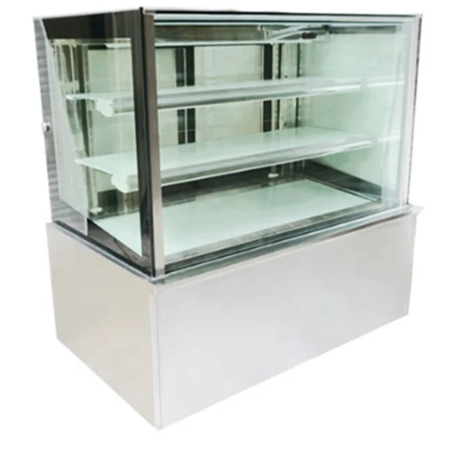 air cooled sushi display refrigeration cake display fridge showcase cake chiller showcase