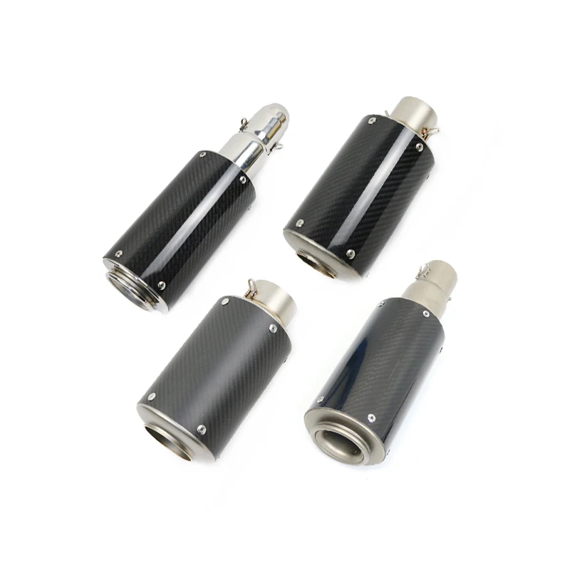 Universal scarico Motorcycle carbon brazing Exhaust pipe Accessories 250 dirtbike muffler for SHERCO SE 250/300/GASGA