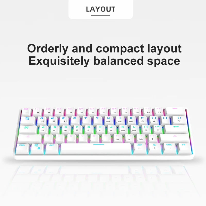 Computer Accessories Wired USB Led RGB Backlight PC Gaming Mechanical Keyboard