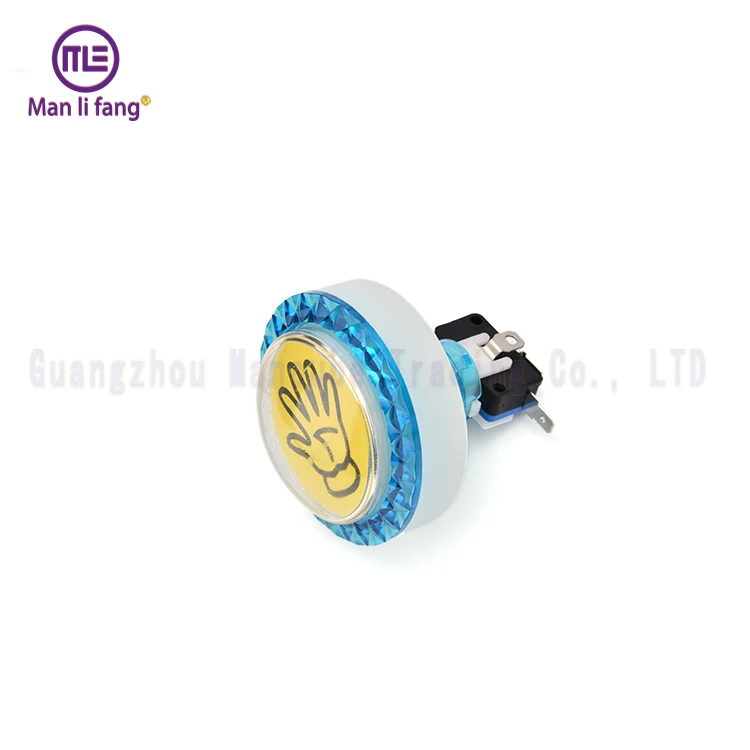 Современная Простота высокое качество Синие Бриллианты большая ладонь украшение для рыбалки игровая консоль