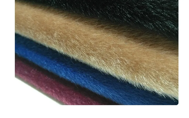 Wholesale Manufacturer Faux Horse Hair Fur Super Soft Short Fake Fur Horsehair Fabric for Clothing Hat Craft