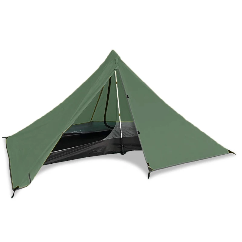Ultralight Lightweight Hiking Backpacking Trekker Trekking Pole Camping Tent 1 Person