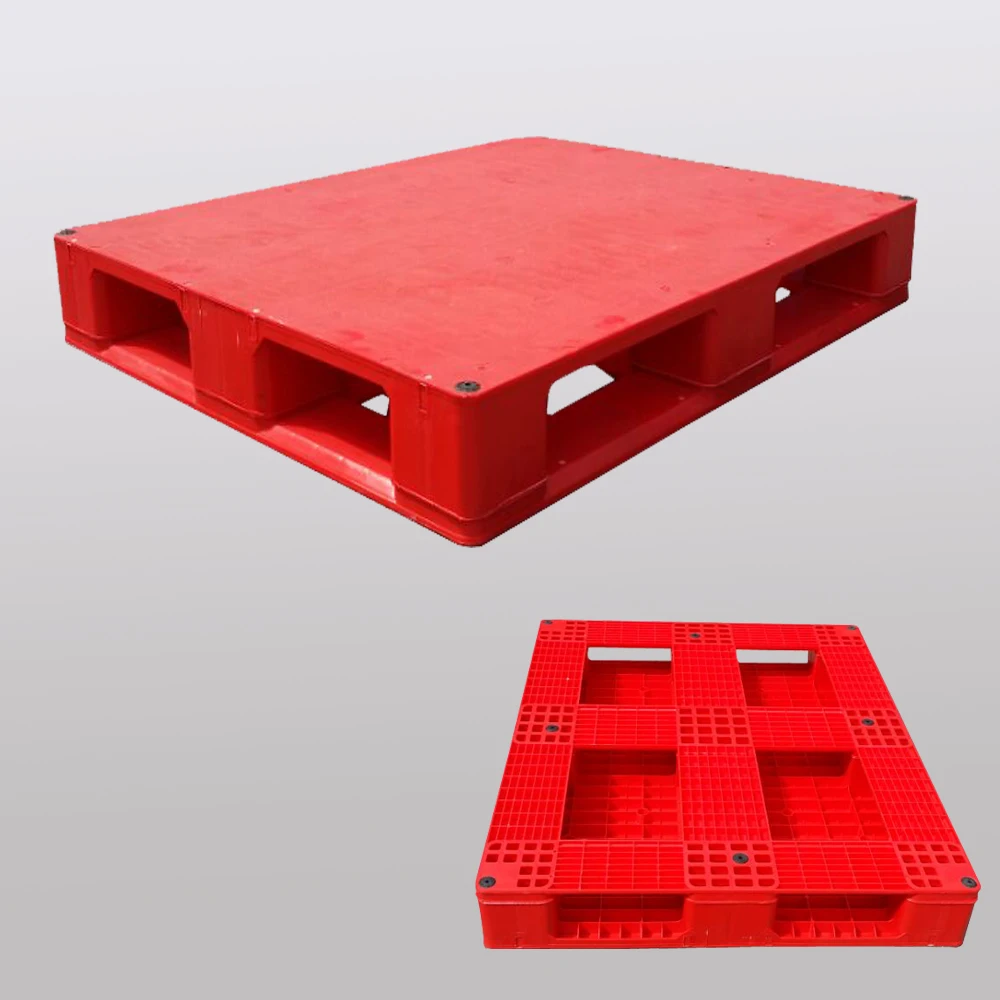 HUADING Cheap Heavy Duty Double Deck HDPE Plastic Pallet