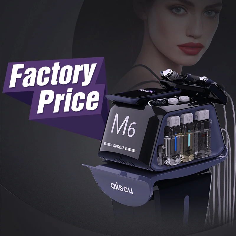 2024 hottest 6 in 1 aqua peel hydro skin md products professional syndeo face machine ai