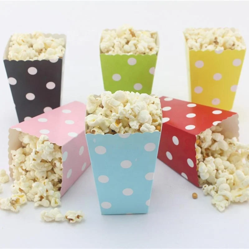 custom resealable food packaging paper popcorn bags