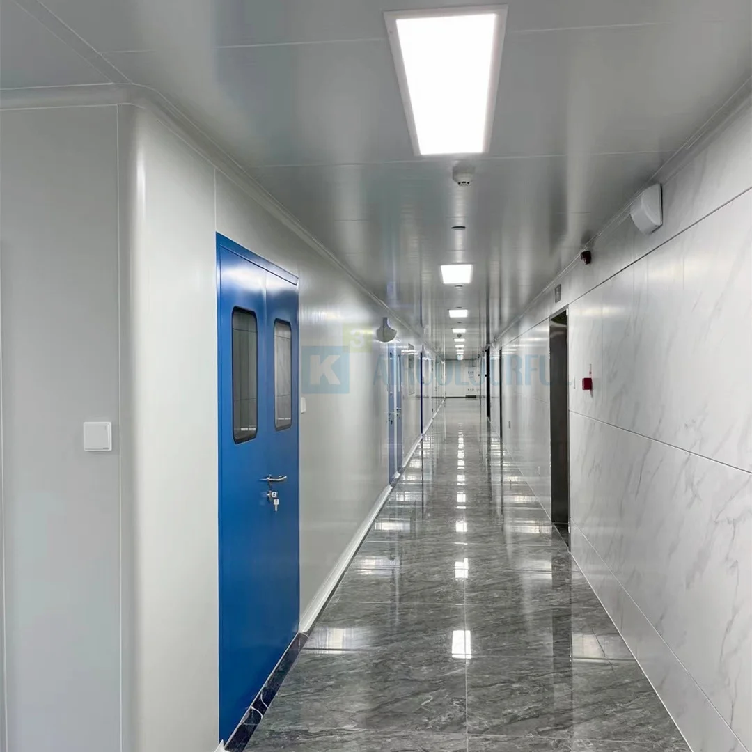 Factory Supplier Fireproof Sandwich Panel GMP Modular Dust Free Clean Room Equipment for Herbs Farming Industry Cleanroom