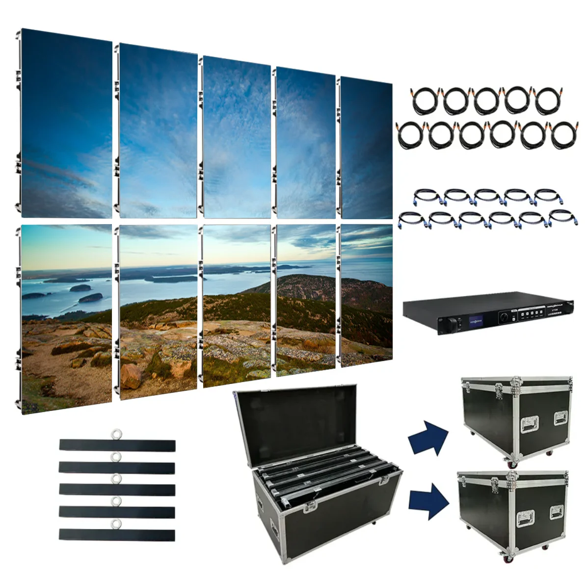 P2.5 P2 P3 P4 P6 P8 P10 outdoor indoor advertising full hd video panel led wall display led screen