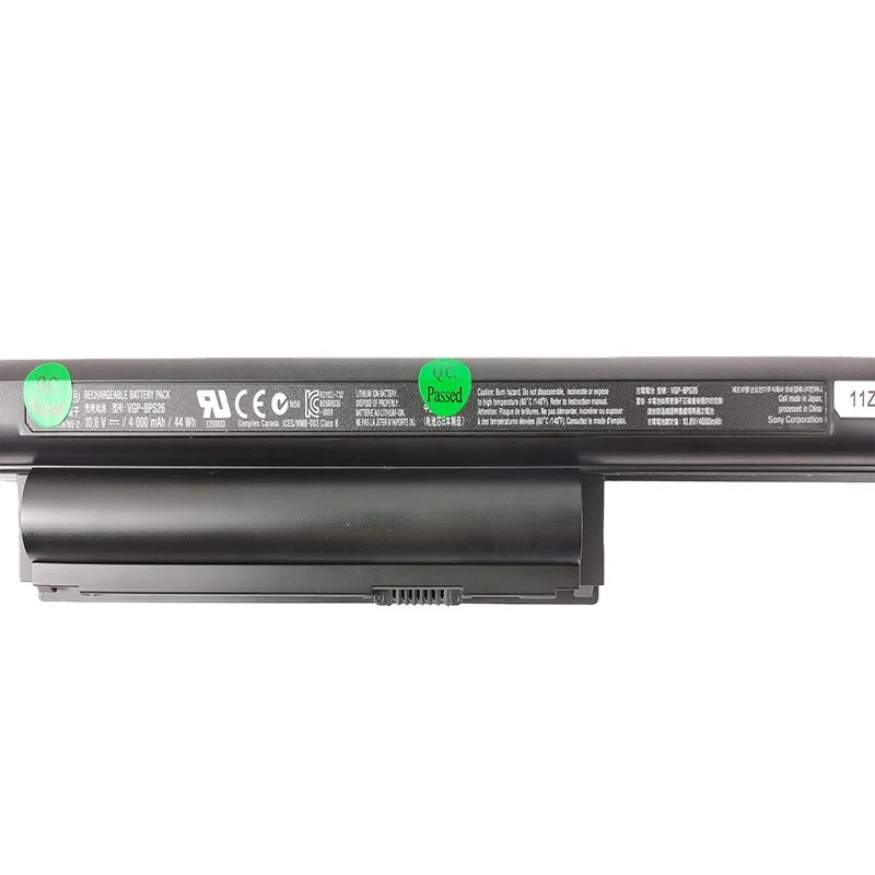 li-ion 4000mAh 11.1V 44WH VGP-BPS26 VGP-BPL26 Laptop battery For SONY SVE141M12T PCG-61911T Notebook battery Original