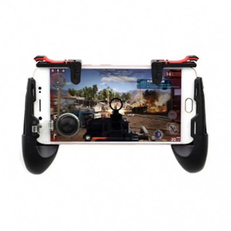 Holder Handle For Game Gamepad Mobile Phone Game Controller Gaming Trigger Mobile Phone Games Shooter Controller R0778