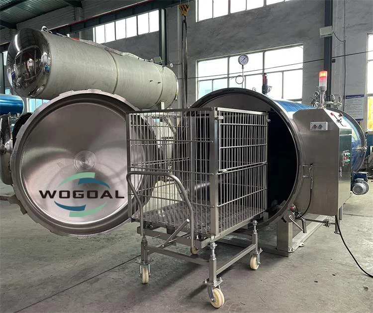 High temperature retort sterilizer canned food autoclave sterilization machine
