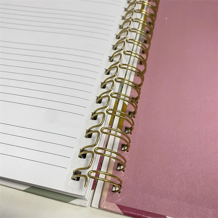 Office And School Supplies Wholesale Bulk A4 Spiral Bound Journals Customized Hardcover diary notebook