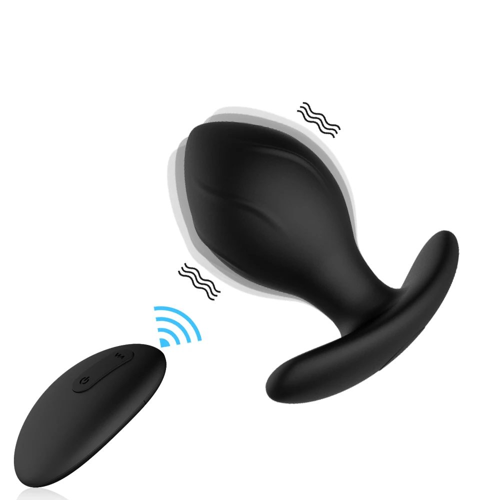 10 Speeds Anal Plug Sex Toys For Women 18 Telecontrol Vibrator Silicone Butt Plug Female Masturbator Adult Products For Couples