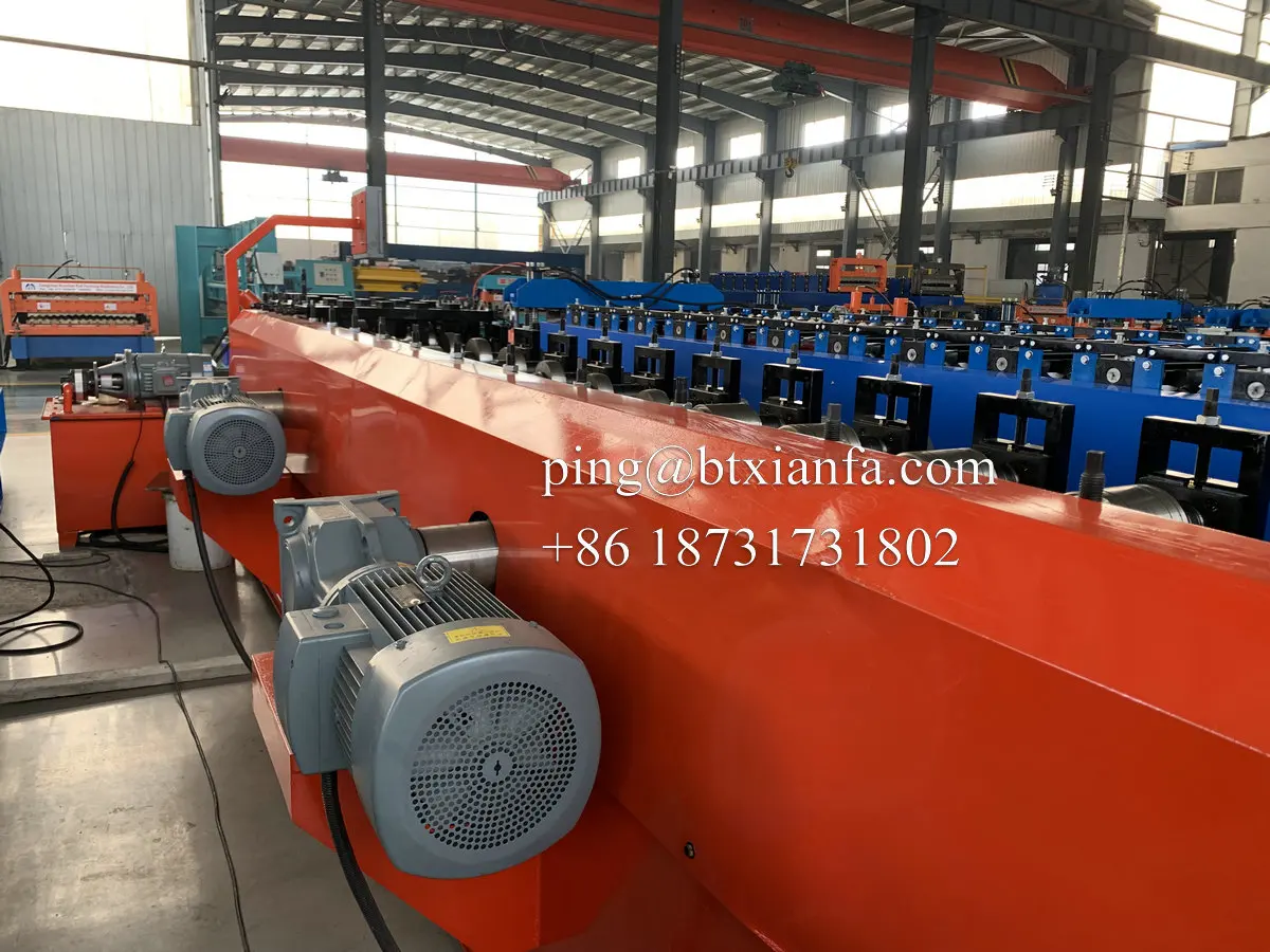 high speed omega furring channel drywall channel metal stud and track rollformed machine