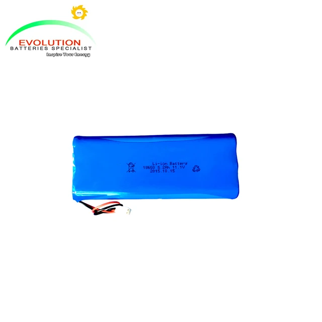 Литий-ионный аккумулятор 18650 5.2Ah 11 1 V для портативного освещения