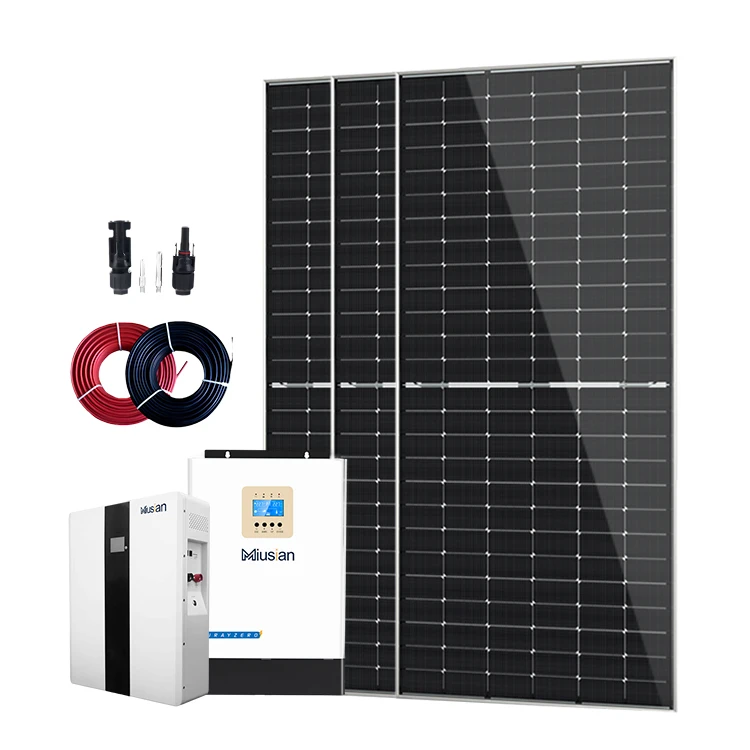 1000kw solar panels with batteries off the grid system