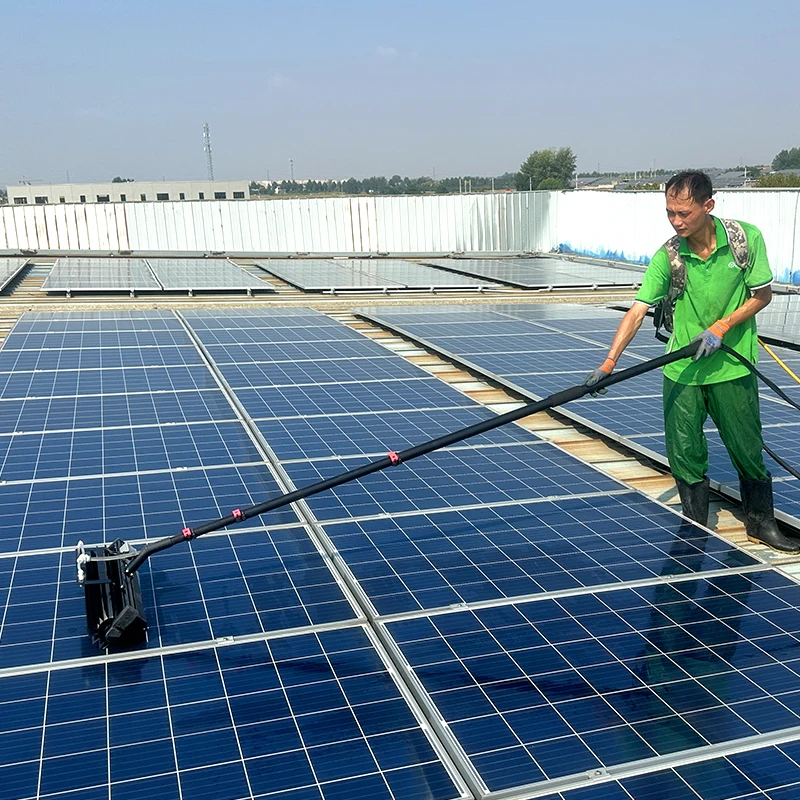 cleaning brush solar panel cleaning rotating brush Best Solar Panel Cleaning Solar Cleaner Supplier Solar Cleaning Robot