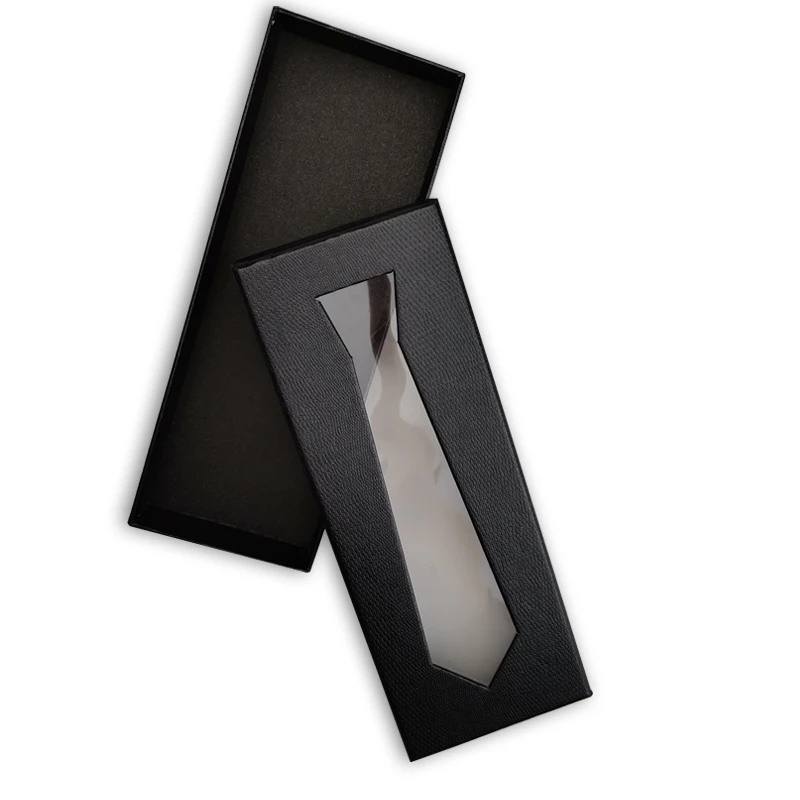 Californ high quality cheap custom cardboard necktie packaging bow tie box