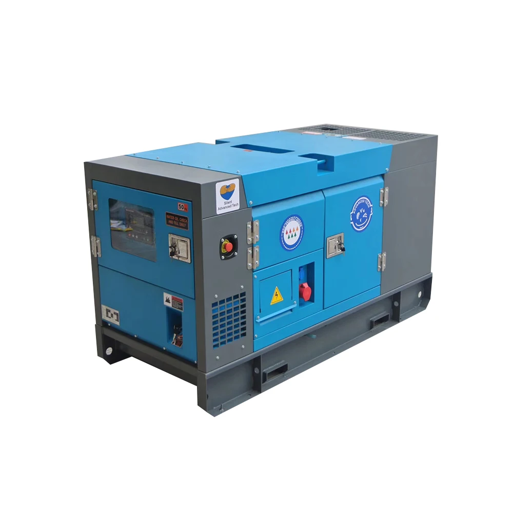 High quality new design 50HZ 1500RPM silent diesel generator set 37.5kva 30 kw with weifang ricardo engine for workshops