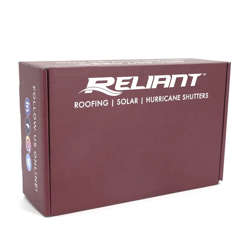 Custom Large Corrugated Cardboard Shipping Box for Moving Factory Printed with Glossy Lamination for Storage Transportation