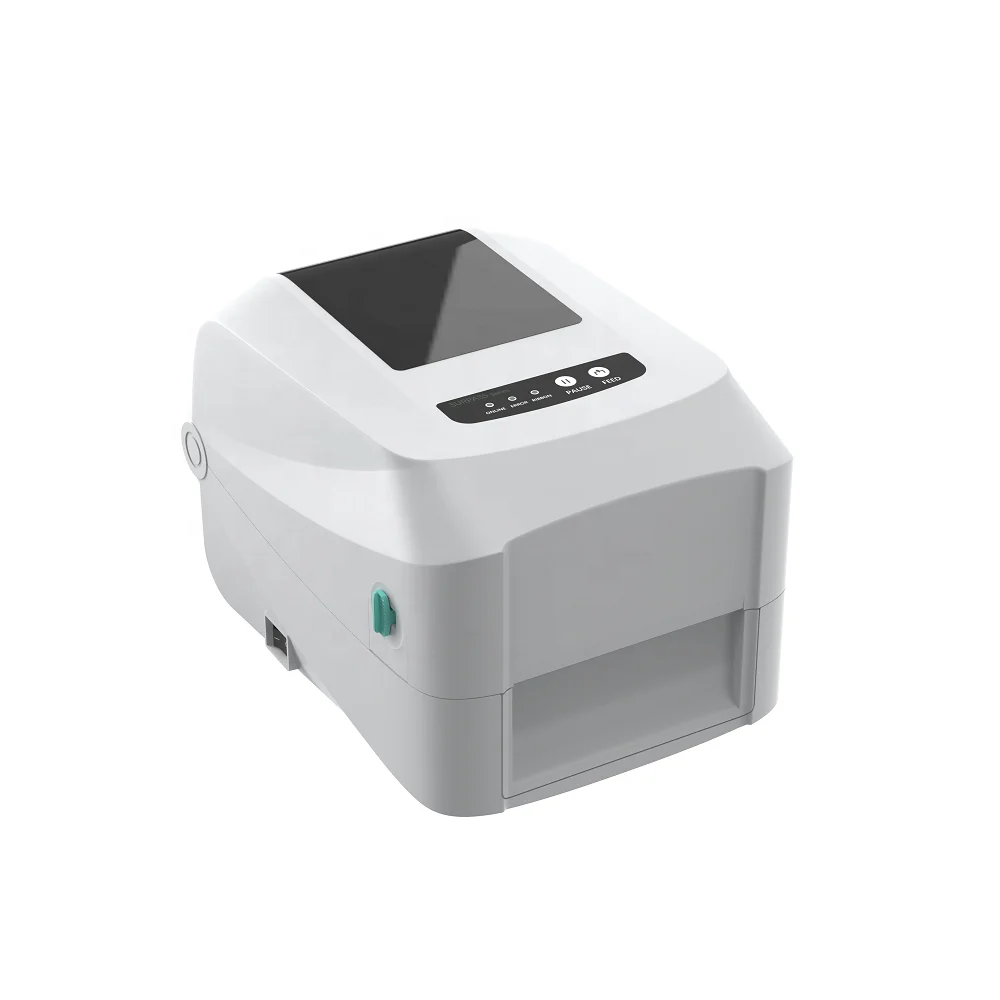 Gainscha GS-2406T Настольный термотрансферный принтер штрих-кодов Bluetooth термопринтер этикеток с автоматическим резаком