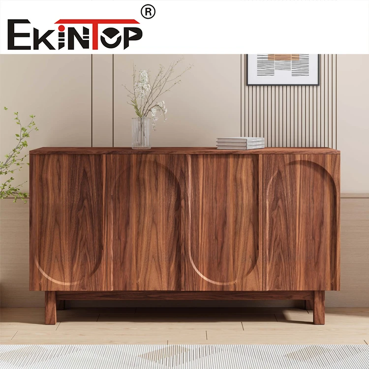 Ekintop Wooden Adjustable Modern Movable Tv Stand Furniture For Living Room Meuble Tv Units Cabinet Coffee table