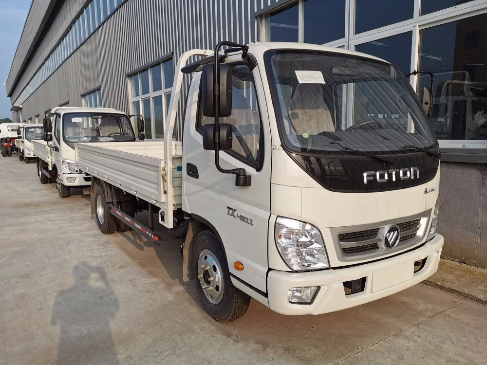 POPULAR FOTON 2TONS CARGO TRUCK WITH 2.237L GASOLINE ENGINE AND 3.4M LONGER CARGO BODY