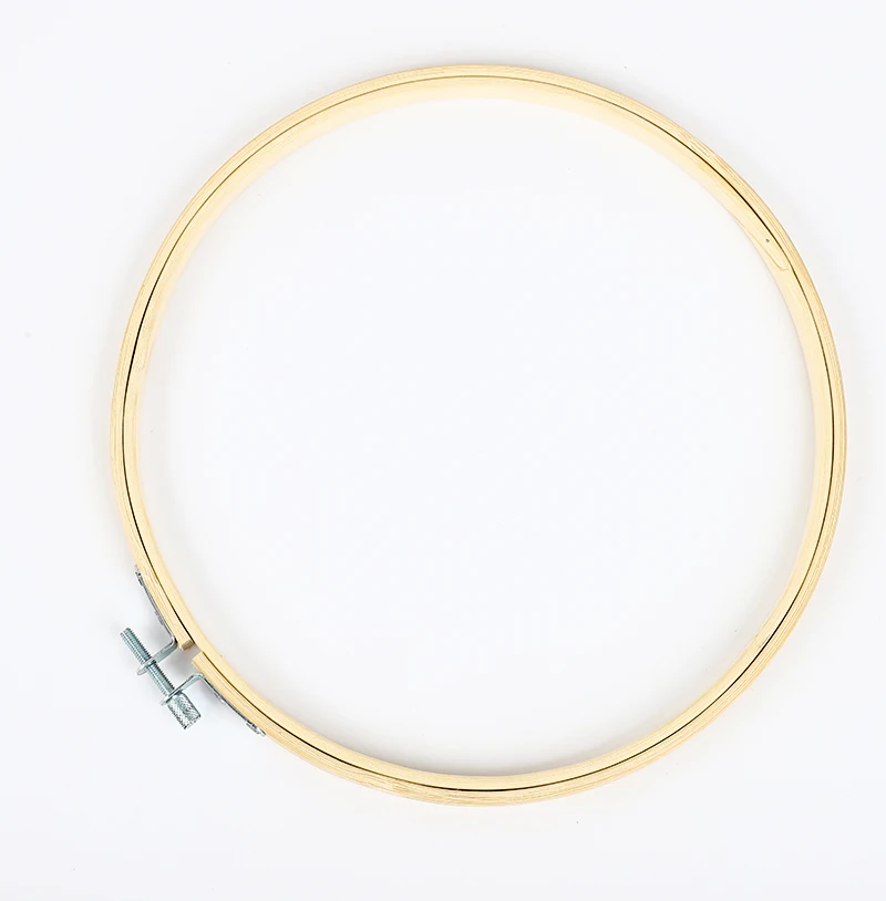 
Beautiful and durable carved embroidery hoop 