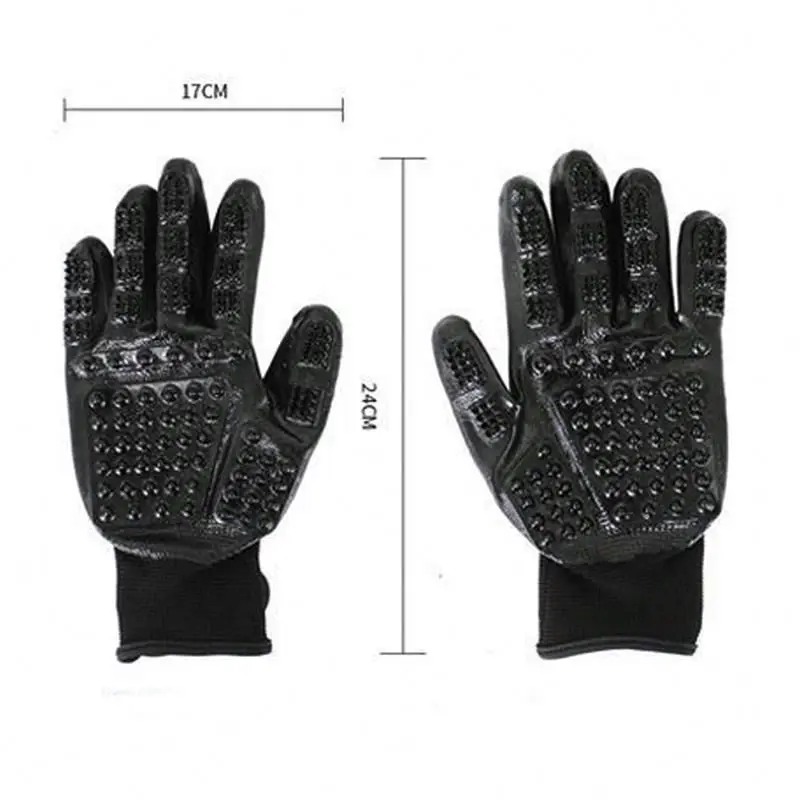 Upgraded pet hair removal finger cover pet beauty brush finger cover