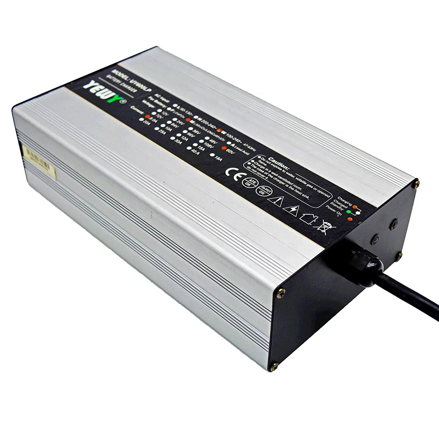 waterproof 36volt golf cart battery charger 29.2v lifepo4 charger 12v 25a/ 24v 20a/ 36v 12a/48v 10a battery charger