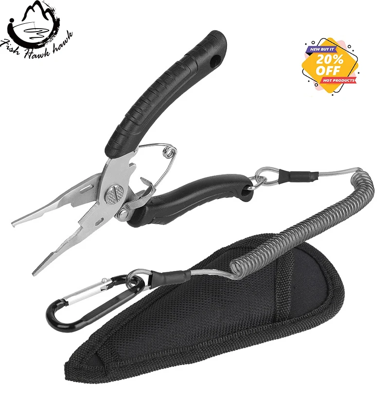 Fishing Accessories Mini Pliers Tool For Small Slip Ring Of Lures Stainless Steel Fishing Plier Braid Line Cutter