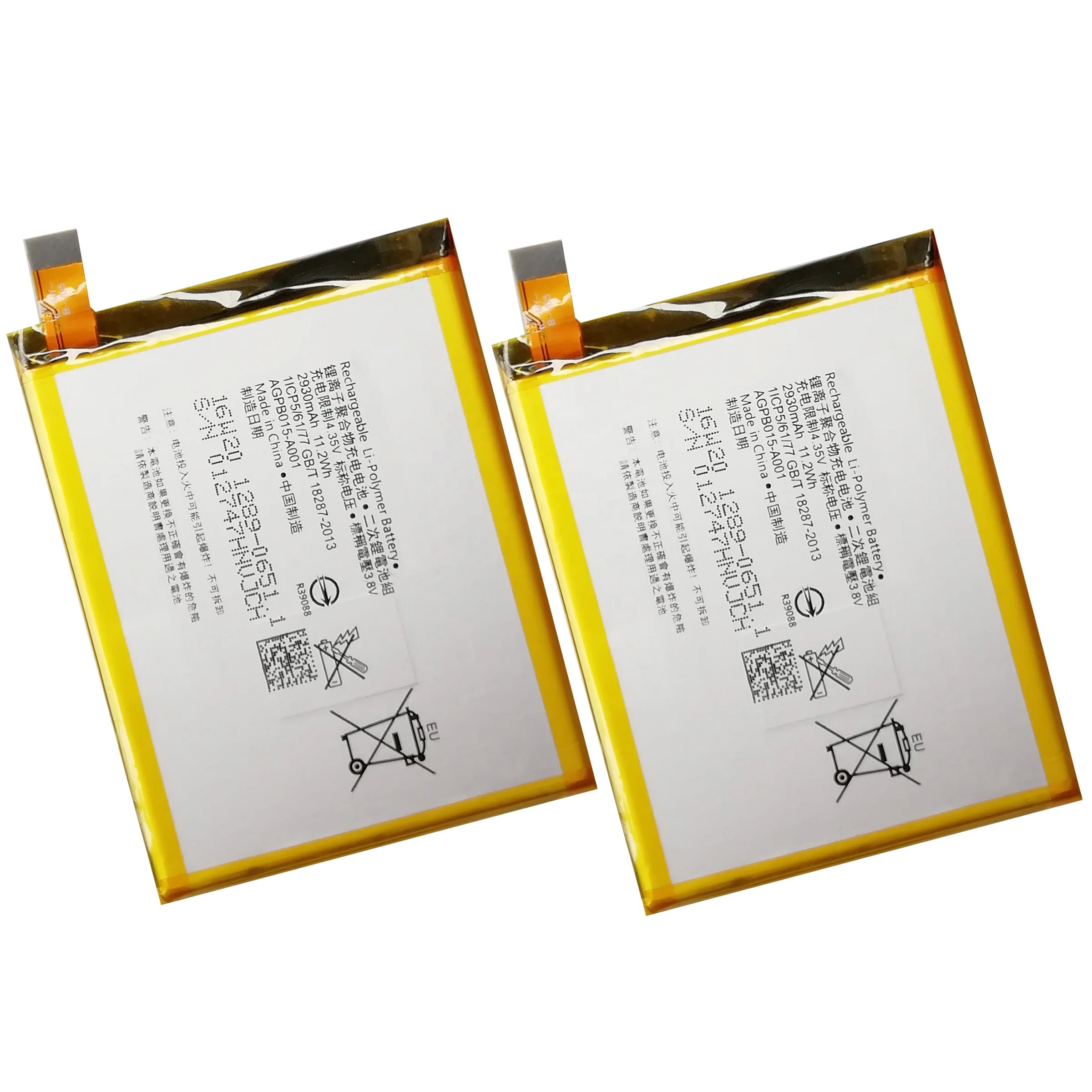 gb t18287 2013 battery for sony xperia Z3 Z4 Neo SO-03G E5506 E5553 E5533 AGPB015-A001 lipo batteries phone battery