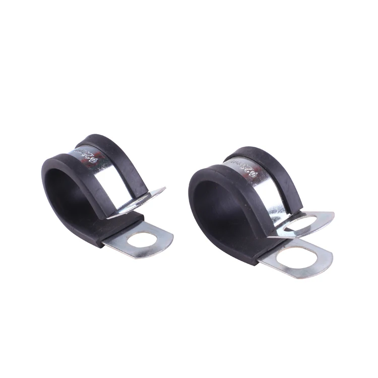 EPDM Rubber Stainless Steel Lined P Pipe Clamp Tube Clamp