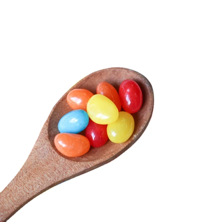 Factory direct sales  customization Colorful jelly bean hard and soft coconut candy fruit-flavored candy