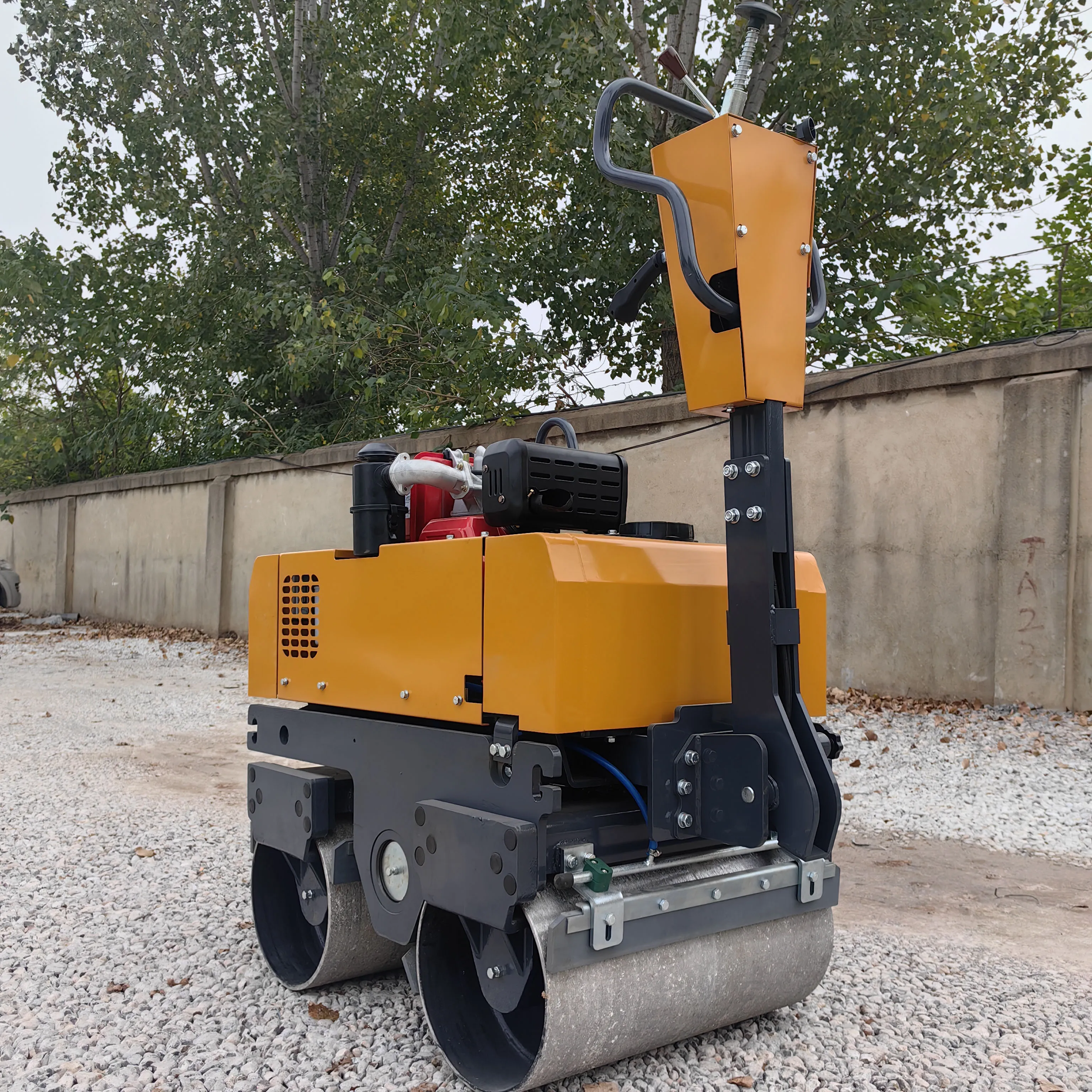 YSVH-80 walk behind single drum vibratory road roller