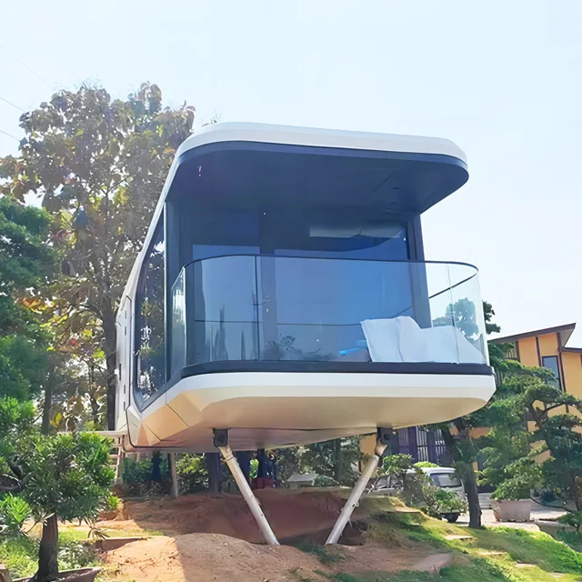 china ready to ship prefab house attractive dome house modular container house with best price