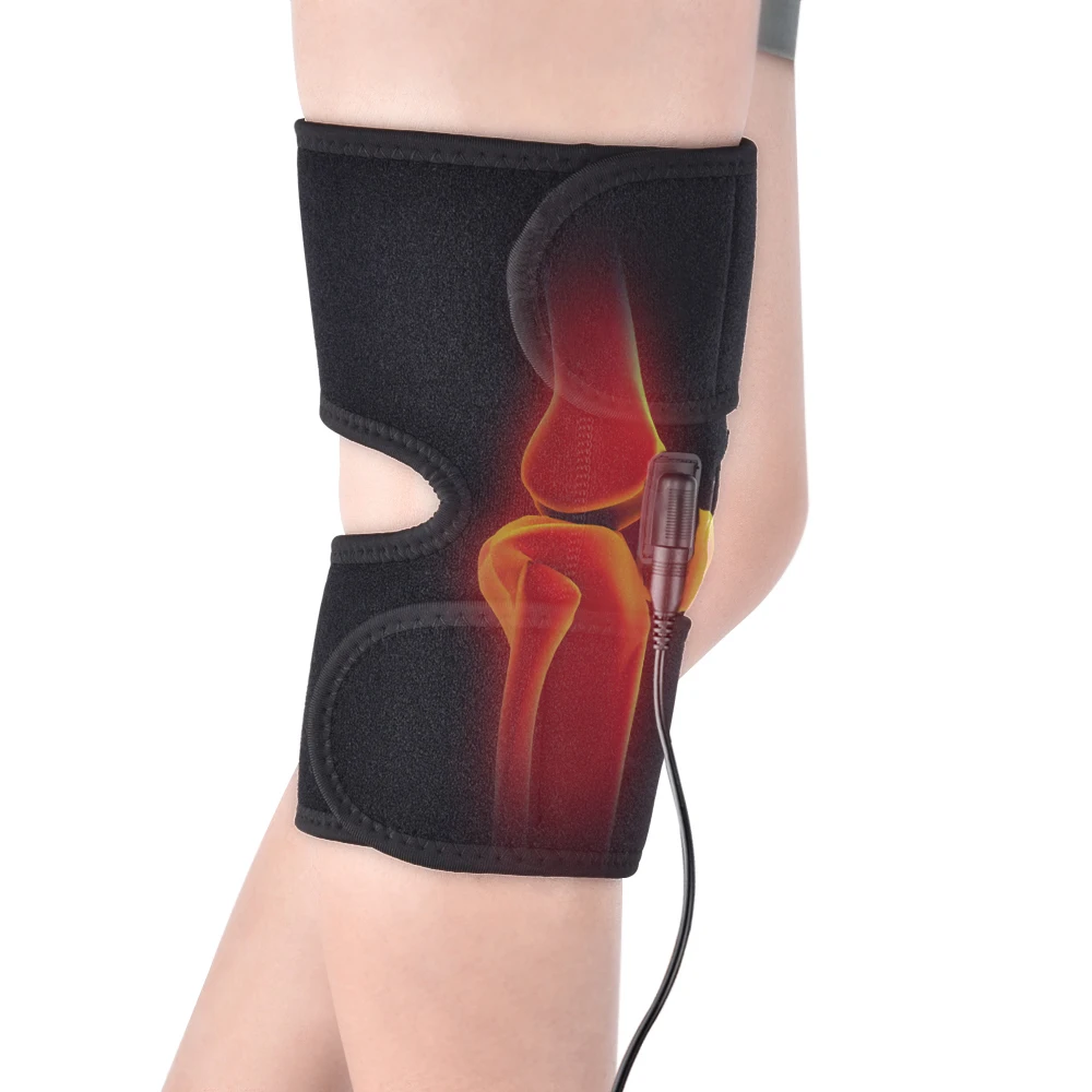 Athletics Recovery USB Electric heating knee joint brace wrap heated knee pads